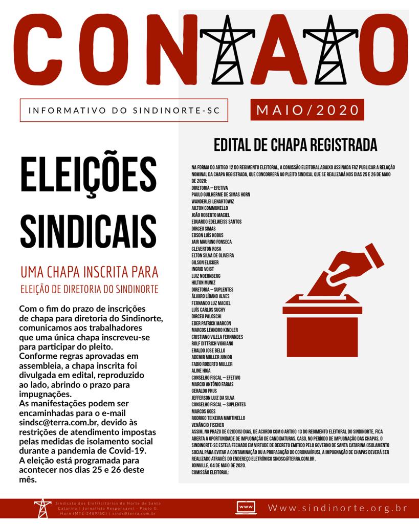 Jornal Contato – Maio 2020