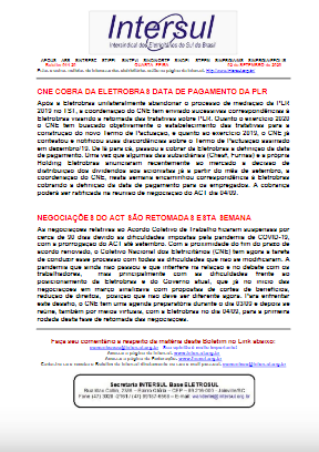 Boletim Intersul – 044/2020