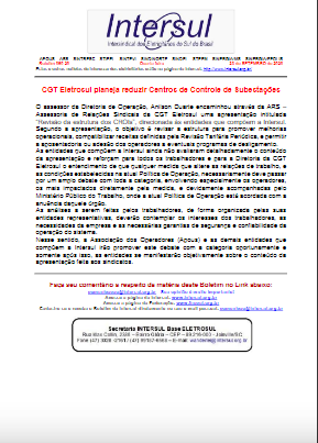 Boletim Intersul – 050/2020