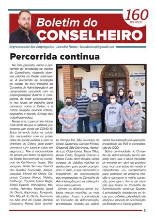 Boletim do Conselheiro – 160