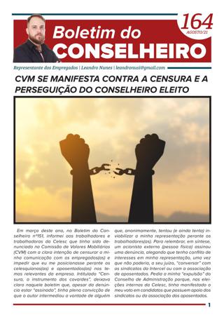 Boletim do Conselheiro – 164